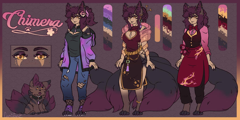 Chimera ref human form